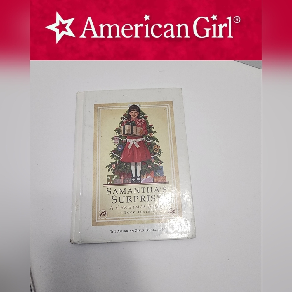American Girl Samantha's Surprise A Christmas Story vintage hardback book
